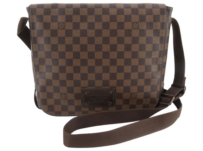 Borsa a tracolla Louis Vuitton Damier Brooklyn MM