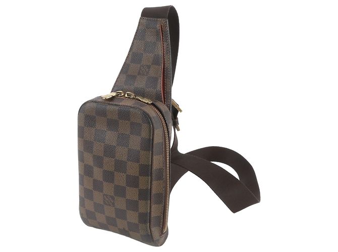 Bolsa de corpo 2-Way Louis Vuitton Damier Geronimos