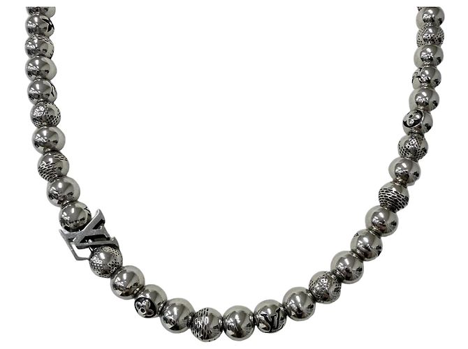 Collana da uomo Louis Vuitton - Damier Staple Ball