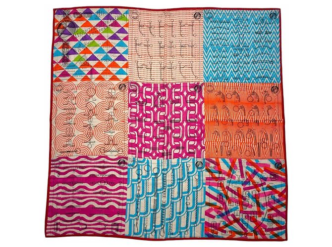 Foulard Hermès Carré Géant in cashmere e seta