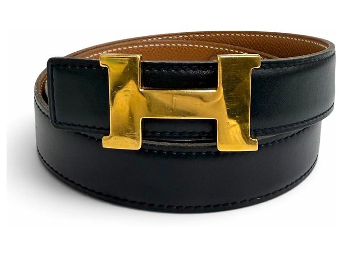 Constance Hermès Hermes Vintage 1999 Leather Belt
