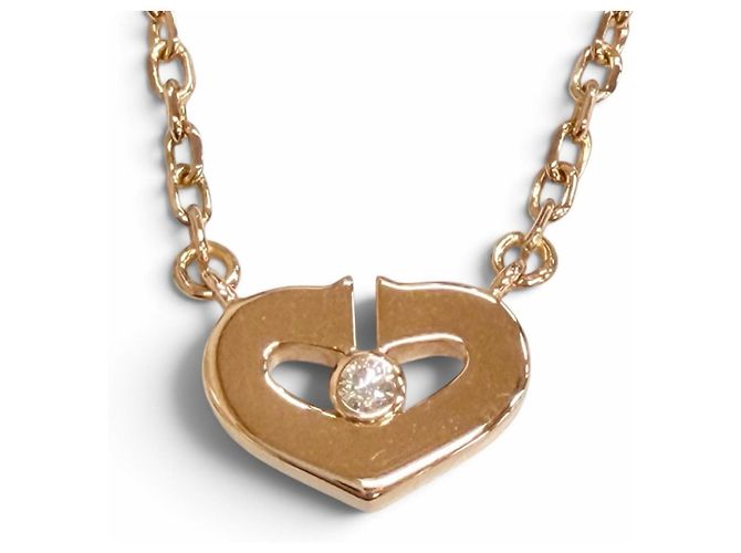 Collana Cartier in oro rosa 18K e diamanti