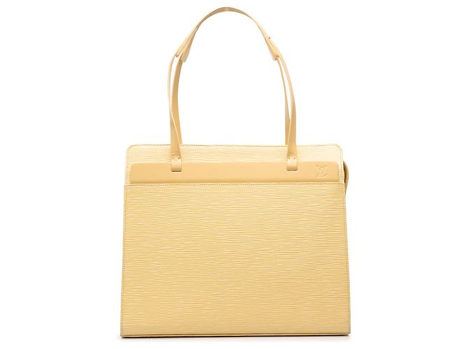 Louis Vuitton Yellow Epi Croisette PM