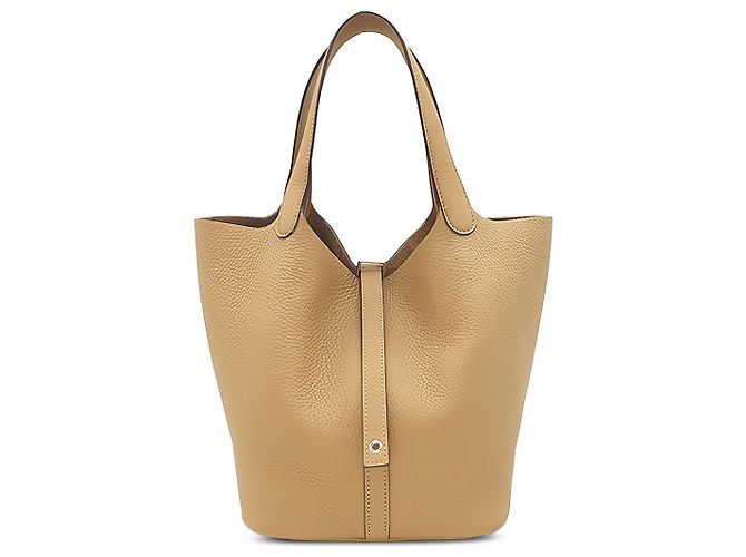 Hermès Beige Clemence Picotin 22