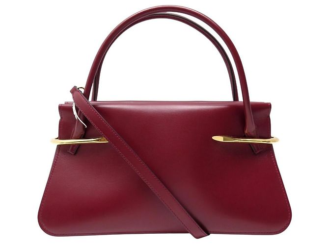 NOVA BOLSA DE MÃO GIVENCHY PINCH MÉDIUM BB5158B2CN COURO BORDEAUX ALÇA DE OMBRO