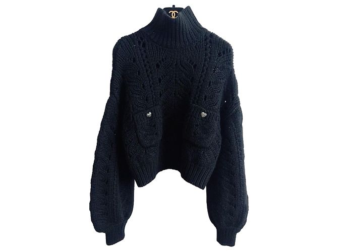 Chanel 21B Pull en laine col roulé