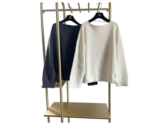 Jersey de lana gris Céline