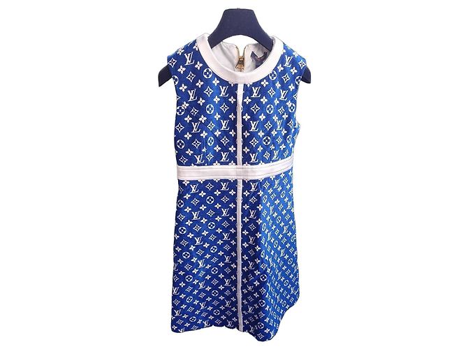Vestido sem mangas Monogram Louis Vuitton