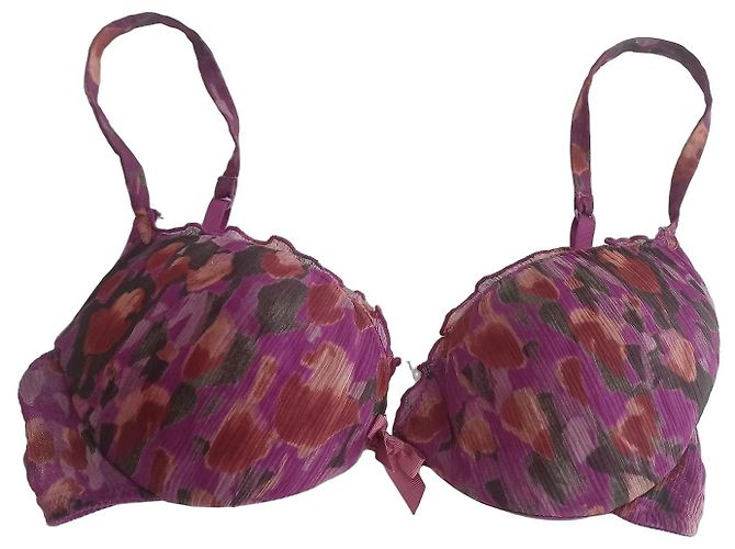 Andres Sarda Floral print strap bra