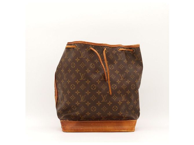 Sac seau Louis Vuitton Noe monogram canvas leather