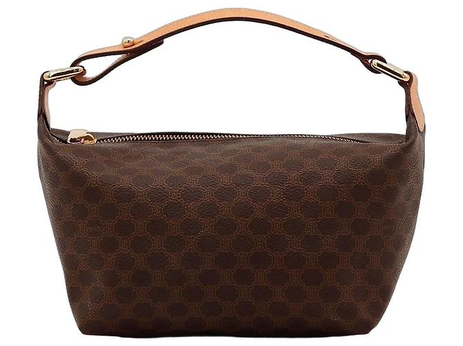 Céline Borsa Hobo Celine Monogram Canvas Marrone