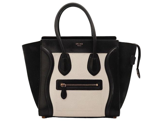 Céline Borsa Celine Luggage Nano in pelle nera