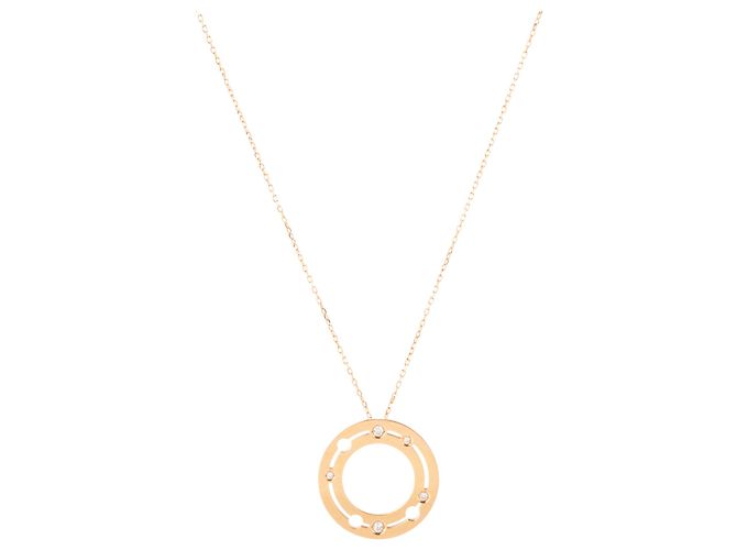 DINH VAN - Colar Pulse Dinh Van em ouro rosa e diamantes
