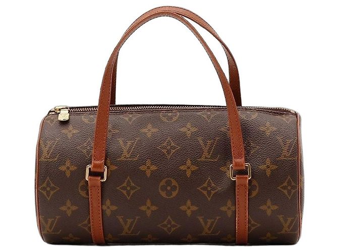 Louis Vuitton Papillon Bolso Cilíndrico Monogram Canvas