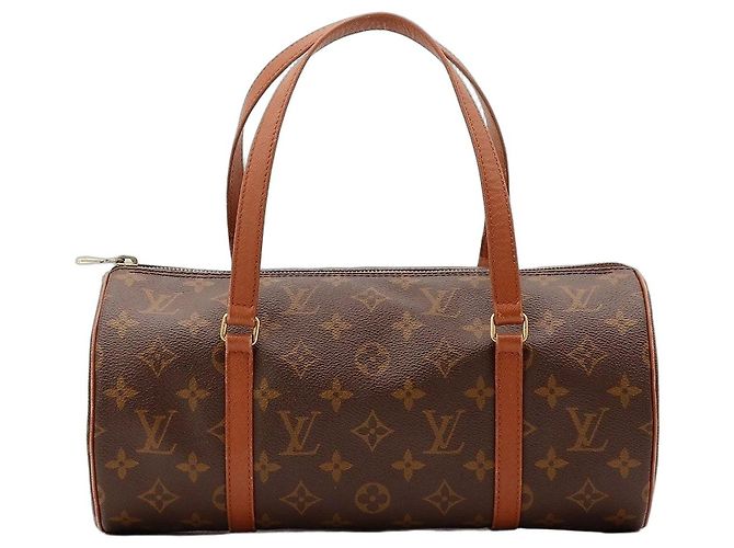 Louis Vuitton Papillon Borsa a Cilindro Monogram Canvas