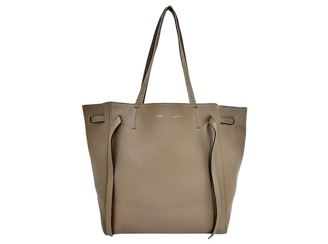 Céline Celine Cabas Phantom Leather Tote Bag