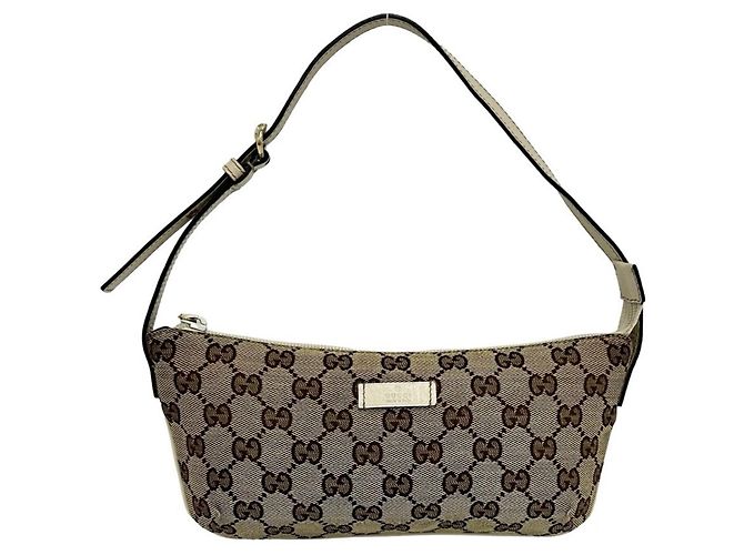 Mini borsa/pouch Gucci in tela GG Pattern