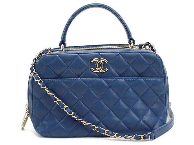 Bolsa Chanel Matelassé Blue