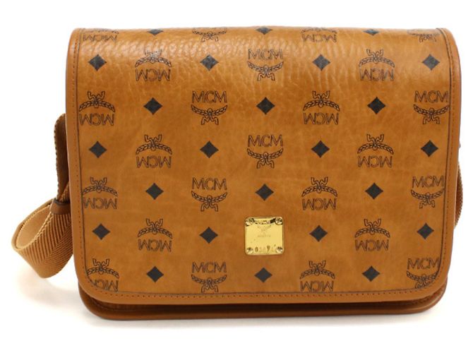 MCM Men's Brown Shoulder Bag