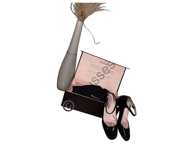Repetto Lackleder-Absätze