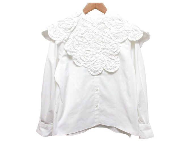 Autre Marque shirocon Bluse mit Whip-Kragen
