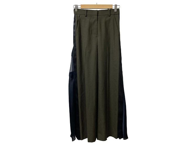Sacai Sheer Docking Wide Pants