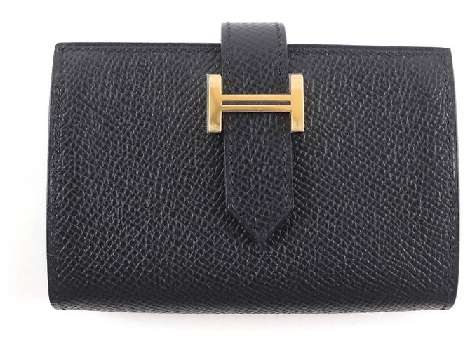 Hermès Bean mini Epsom Leather Wallet