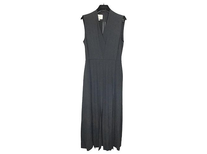 Vestido sem mangas Gucci decote em V com strass em rayon