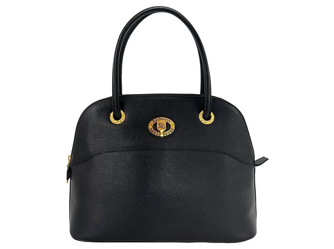Burberry Vintage Logo Hardware Nova Check Ledertasche Tote