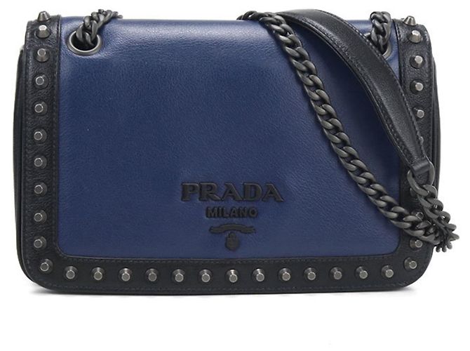 Bolso de Hombro Prada Azul