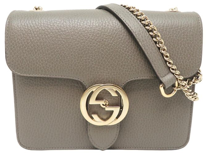 Borsa a tracolla donna Gucci Interlocking G