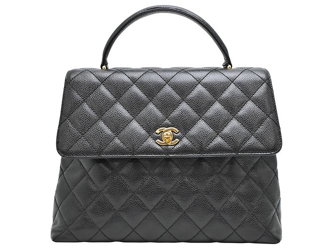 Bolsa de mão Chanel Matelassé com alça superior