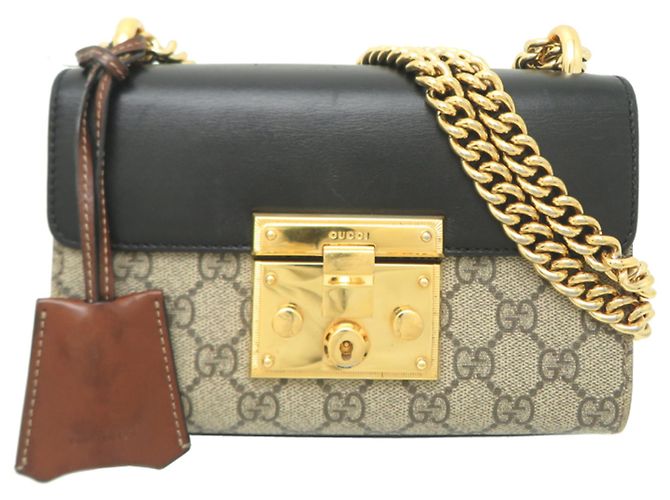 Bolsa de Ombro com Corrente Gucci GG Supreme