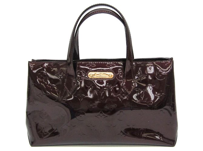 Sac à main Louis Vuitton Monogram Vernis Wilshire PM