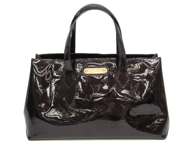 Sac à main Louis Vuitton Monogram Vernis Wilshire PM