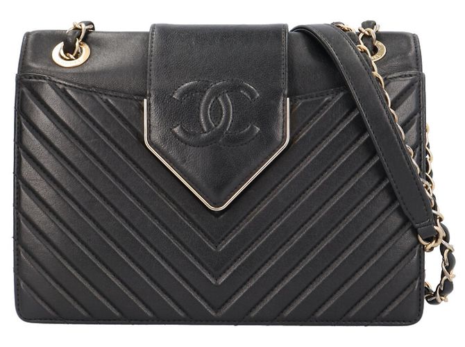 Borsa a tracolla Chanel Color & Tie V-Stitch