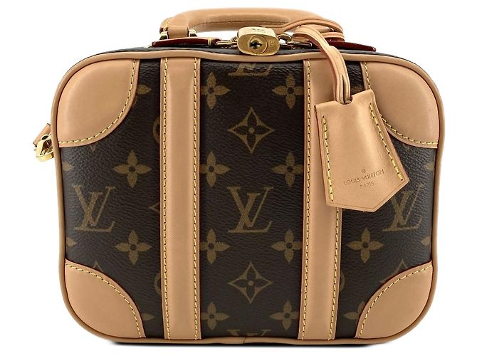 Louis Vuitton Brown Monogram Valisette PM
