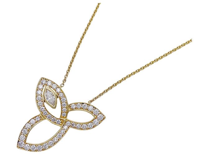 Colar Harry Winston em ouro amarelo 18K