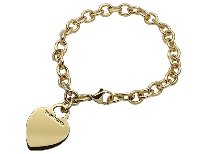 Autre Marque Pulsera de dijes Tiffany & Co. en oro amarillo de 18K