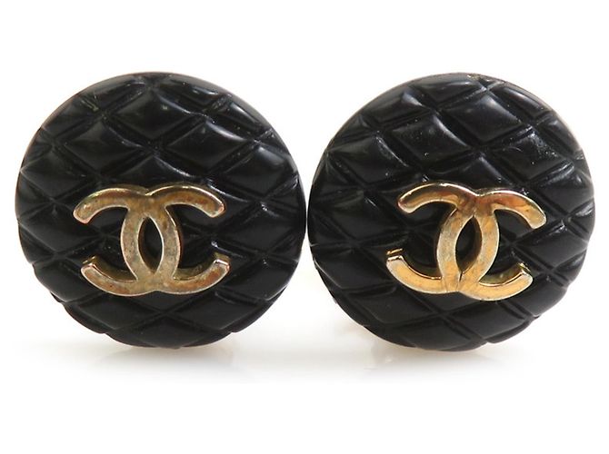Pendientes de clip Chanel Coco Mark