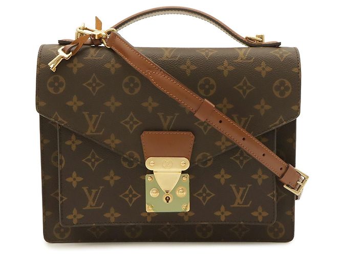 Louis Vuitton Monogram Monceau 28 gebrauchte Handtasche