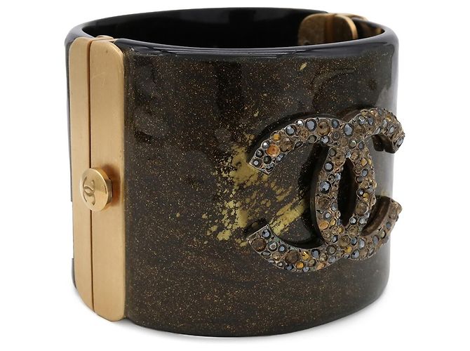 Brazalete ancho Chanel Coco Mark