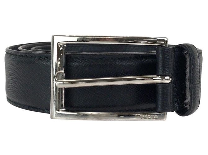 Prada Ledergürtel Schwarz
