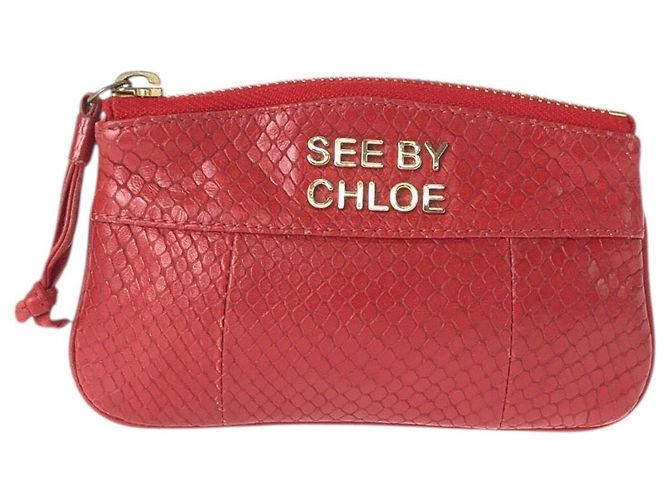 Chloé Monedero de piel Chloe