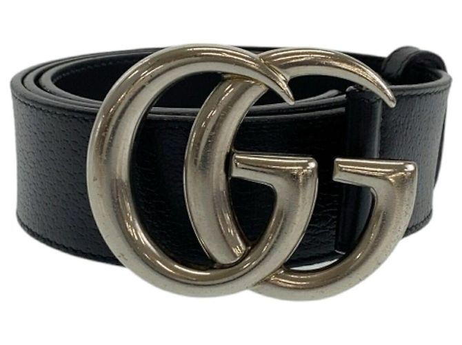 Gucci GG Marmont Leather Belt Black