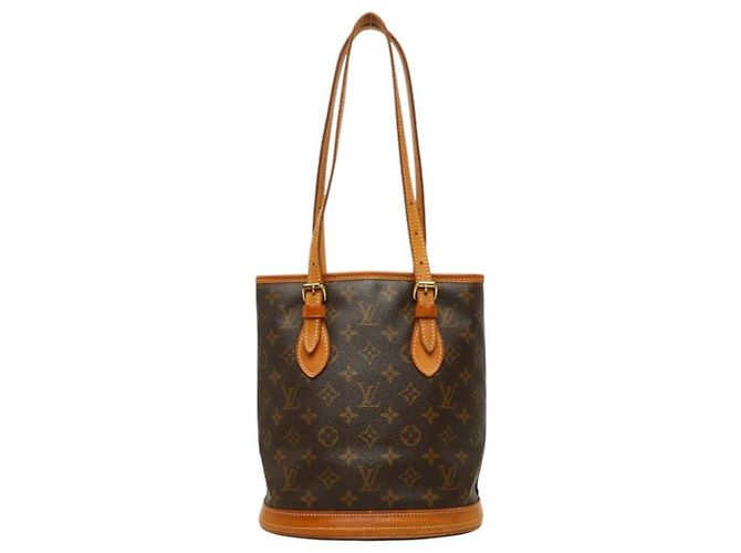 Borsa a tracolla Louis Vuitton Monogram Bucket PM