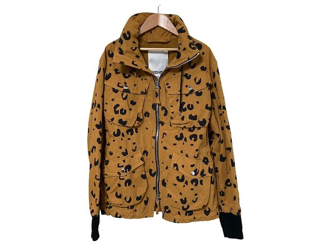 Casaco Militar KENZO com Estampa de Leopardo