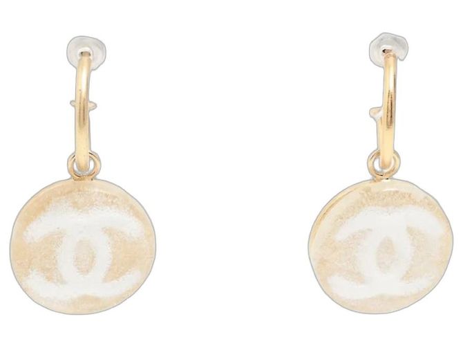 Chanel Gold Coco Mark 0a3A Ohrringe