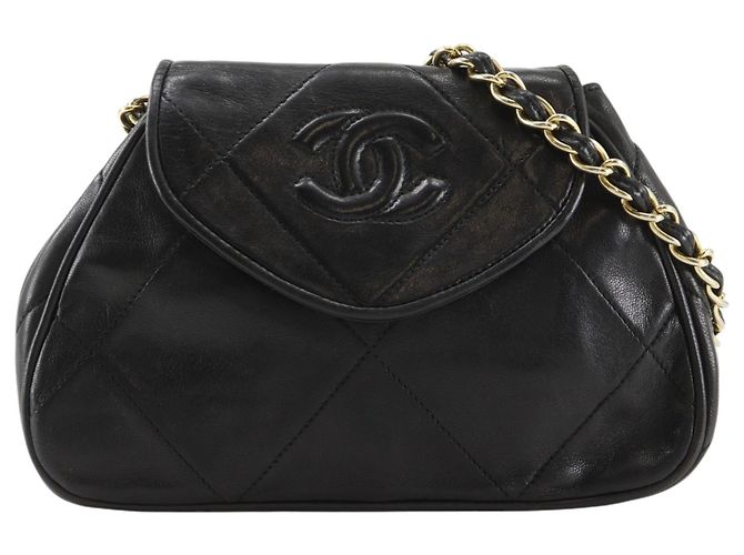 Chanel Flap Shoulder Leather