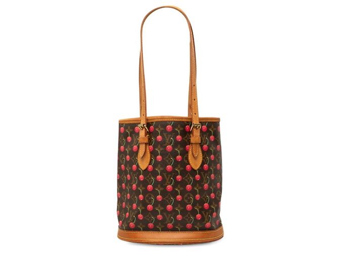 Borsa Tote Louis Vuitton Monogram Cherry Bucket PM